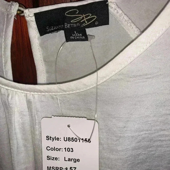 SUZANNE BETRO BLOUSE NWT - Picture 4 of 6